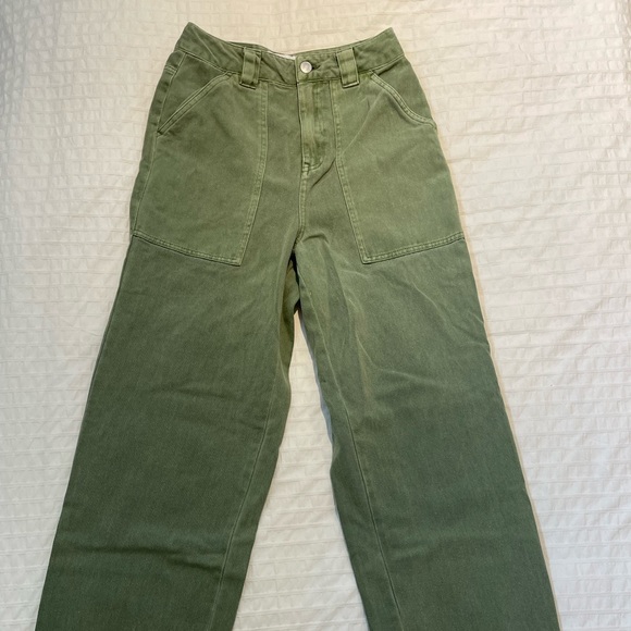 Twik Green Pants Size 26 - Picture 2 of 5